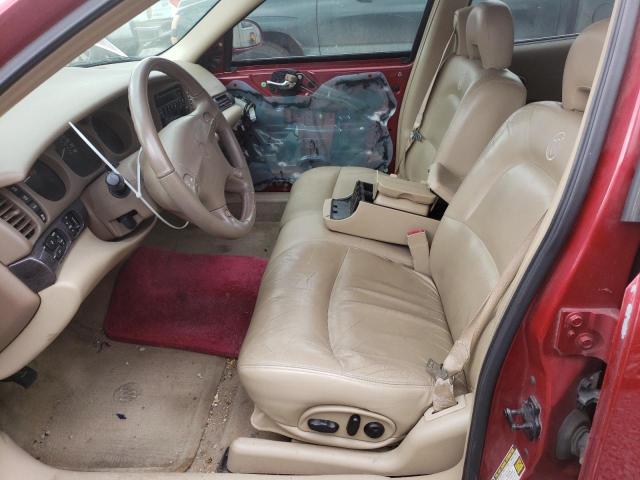 1G4HR54K84U147162 - 2004 BUICK LESABRE LIMITED RED photo 7