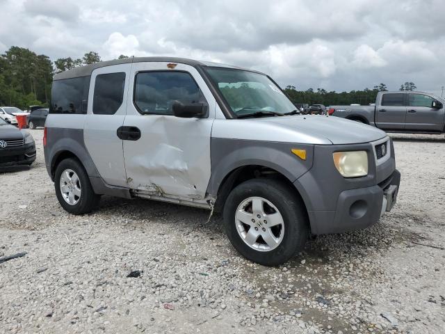 5J6YH18584L012526 - 2004 HONDA ELEMENT EX SILVER photo 4