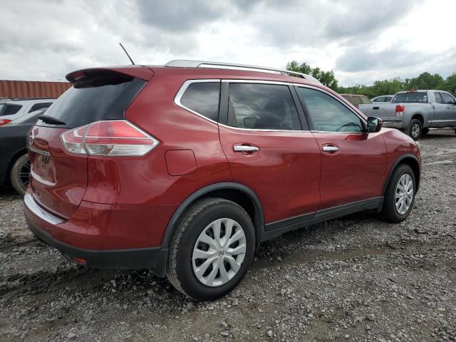 KNMAT2MT9GP632668 - 2016 NISSAN ROGUE S RED photo 3