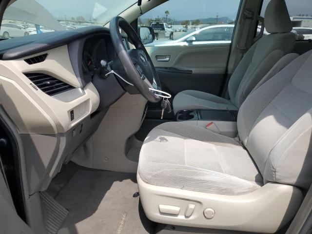 5TDKK3DC3FS651606 - 2015 TOYOTA SIENNA LE BLACK photo 7