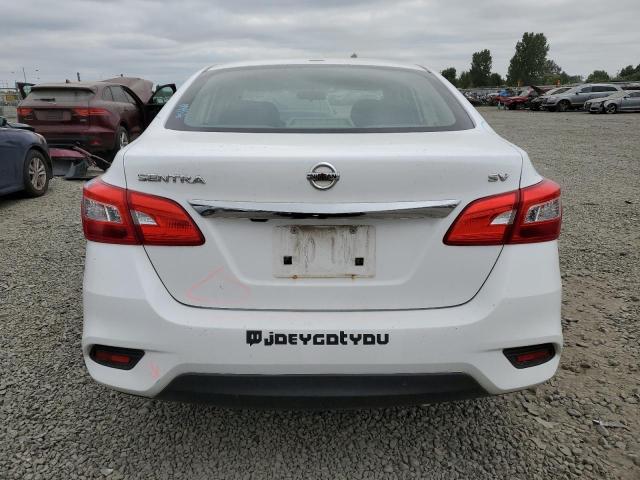 3N1AB7AP1HY362801 - 2017 NISSAN SENTRA S WHITE photo 6