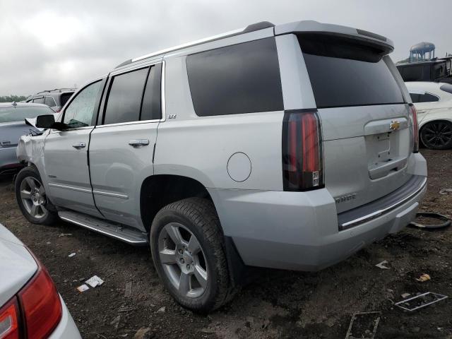 1GNSKCKC0FR222206 - 2015 CHEVROLET TAHOE K1500 LTZ SILVER photo 2