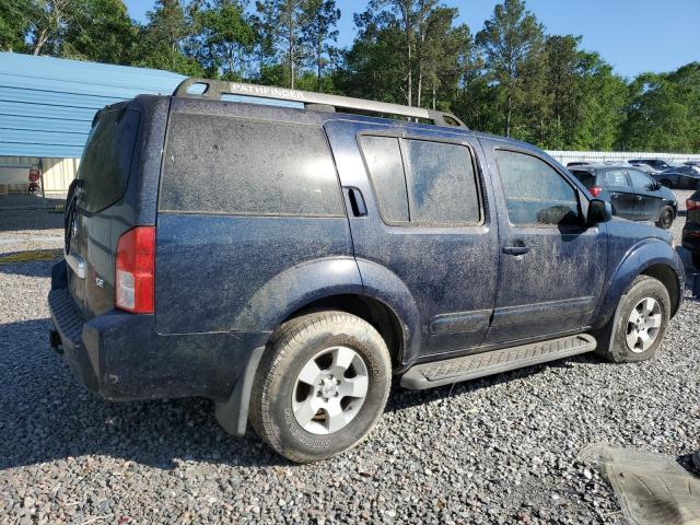 5N1AR18U46C614706 - 2006 NISSAN PATHFINDER LE BLUE photo 3