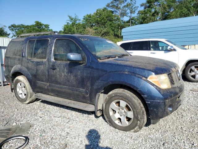 5N1AR18U46C614706 - 2006 NISSAN PATHFINDER LE BLUE photo 4