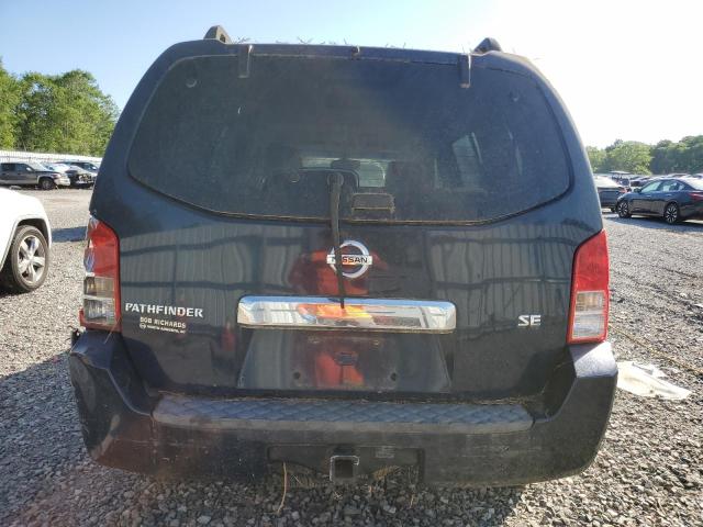 5N1AR18U46C614706 - 2006 NISSAN PATHFINDER LE BLUE photo 6