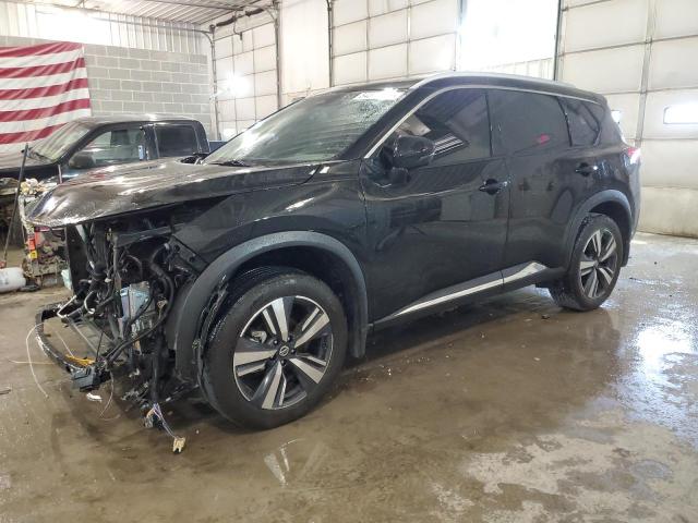 5N1AT3CA4MC696590 - 2021 NISSAN ROGUE SL BLACK photo 1