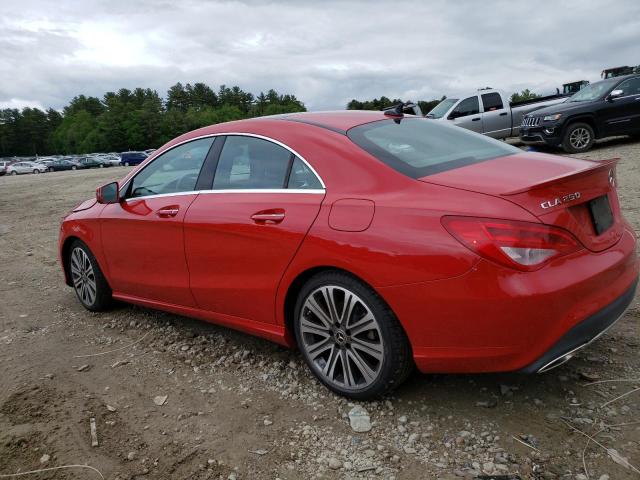 WDDSJ4GB2JN584707 - 2018 MERCEDES-BENZ CLA 250 4MATIC RED photo 2