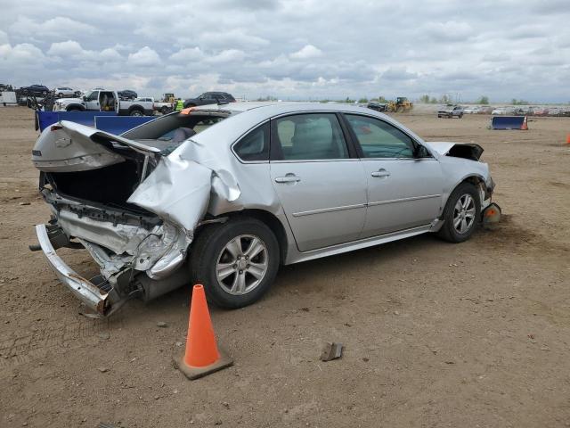 2G1WA5E3XE1115569 - 2014 CHEVROLET IMPALA LIM LS SILVER photo 3