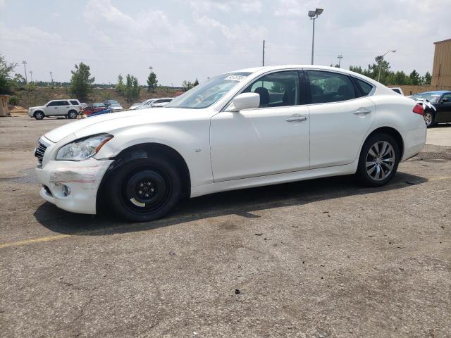 JN1BY1AR4EM320526 - 2014 INFINITI Q70 3.7 WHITE photo 1