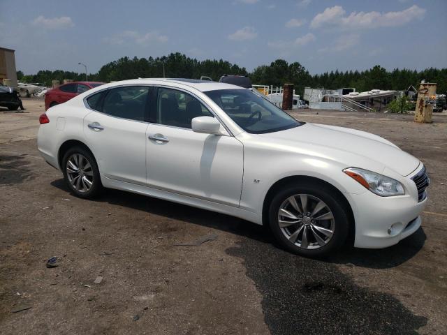 JN1BY1AR4EM320526 - 2014 INFINITI Q70 3.7 WHITE photo 4