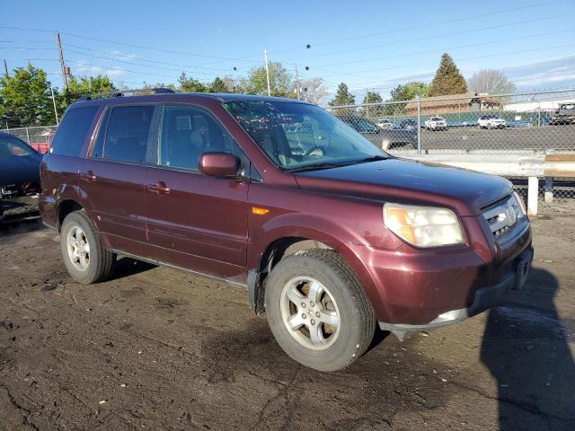 5FNYF18798B012931 - 2008 HONDA PILOT EXL MAROON photo 4