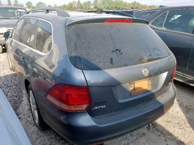 3VWTL7AJ9AM675734 - 2010 VOLKSWAGEN JETTA TDI GRAY photo 3