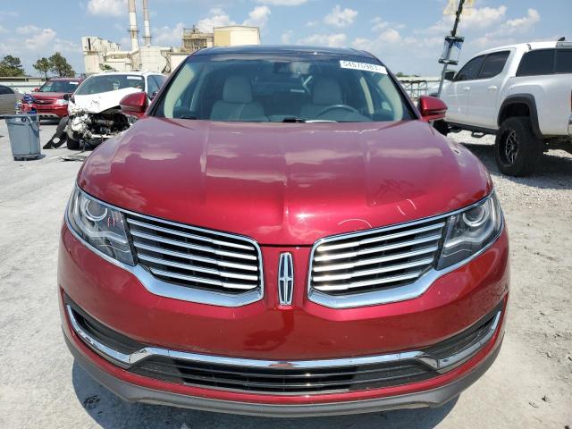 2LMPJ6LP8GBL88756 - 2016 LINCOLN MKX RESERVE RED photo 5