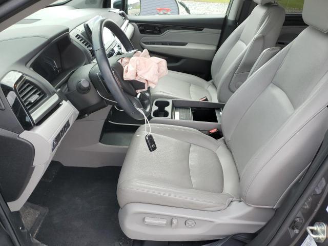 5FNRL6H93KB079690 - 2019 HONDA ODYSSEY ELITE GRAY photo 7