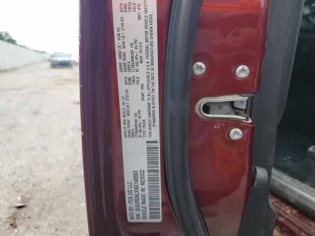 3C6UR5NLXNG146553 - 2022 RAM 2500 LARAMIE RED photo 13