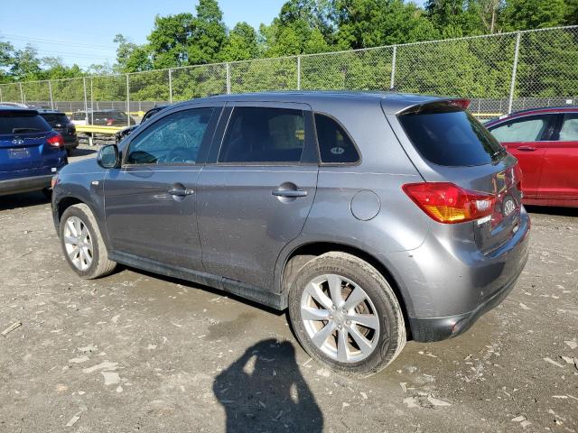 4A4AP3AU8FE028782 - 2015 MITSUBISHI OUTLANDER ES GRAY photo 2