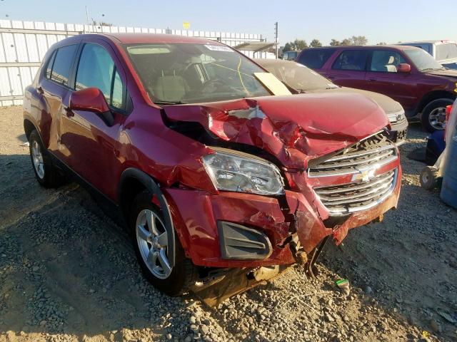 KL7CJPSBXFB242399 - 2015 CHEVROLET TRAX 1LS  photo 1