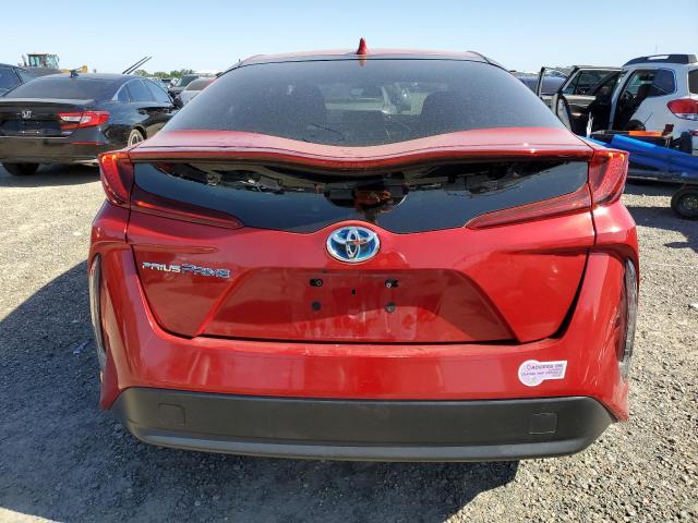 JTDKARFP7L3124509 - 2020 TOYOTA PRIUS PRIM LE RED photo 6