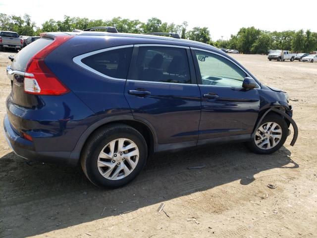 2HKRM4H77GH696485 - 2016 HONDA CR-V EXL BLUE photo 3