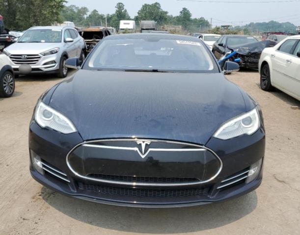 5YJSA1DP3DFP17714 - 2013 TESLA MODEL S Կապույտ լուսանկար 5