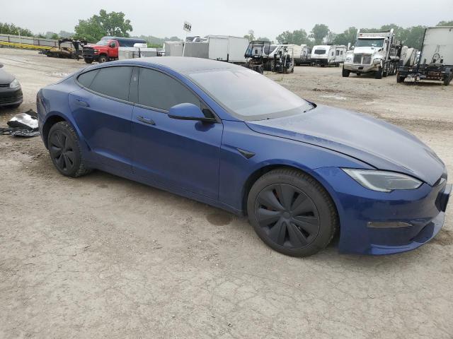 5YJSA1E6XPF521781 - 2023 TESLA MODEL S Mavi foto 4
