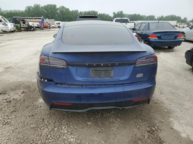 5YJSA1E6XPF521781 - 2023 TESLA MODEL S Mavi foto 6
