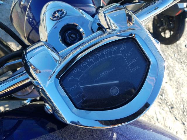 JYAVP24E87A001917 - 2007 YAMAHA XVS1300 A BLUE photo 8