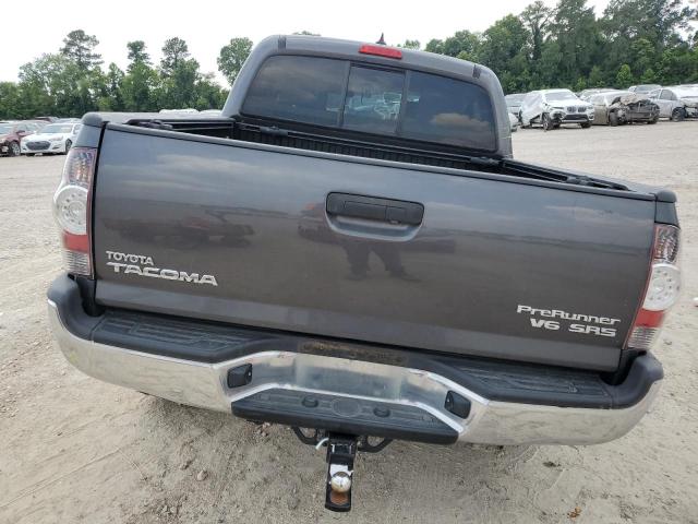 5TFJU4GN4DX031752 - 2013 TOYOTA TACOMA DOUBLE CAB PRERUNNER GRAY photo 6