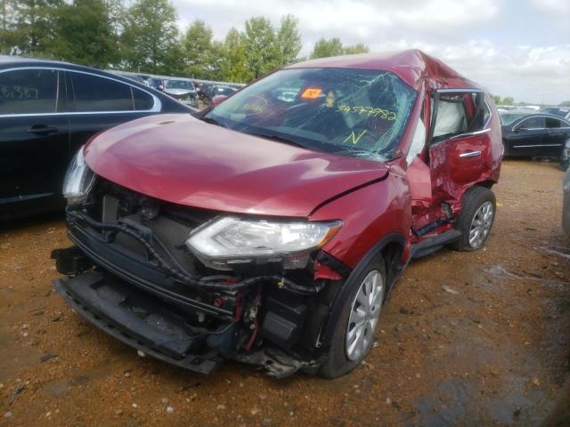 JN8AT2MT9HW390864 - 2017 NISSAN ROGUE S RED photo 2