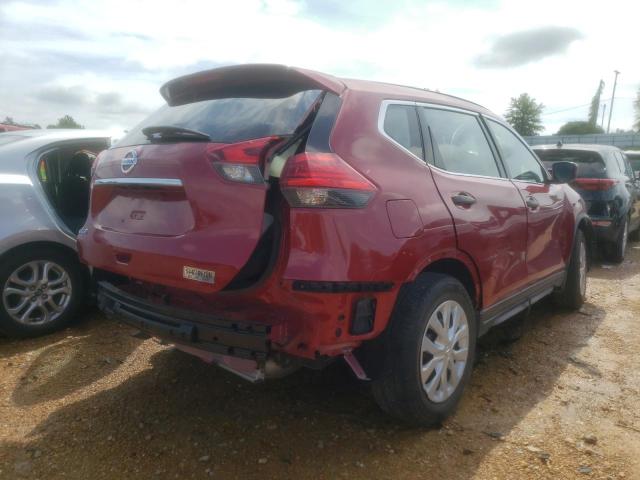 JN8AT2MT9HW390864 - 2017 NISSAN ROGUE S RED photo 4