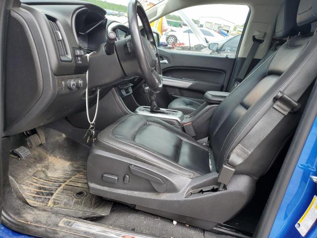 1GCGTEEN1K1150283 - 2019 CHEVROLET COLORADO ZR2 BLUE photo 7
