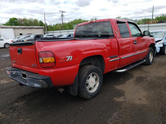 2GTEK19T4X1544504 - 1999 GMC NEW SIERRA K1500 RED photo 3