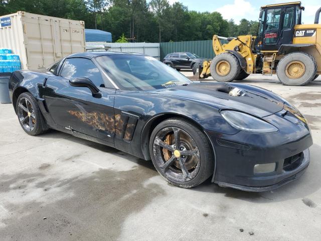 1G1YU2DW2B5102271 - 2011 CHEVROLET CORVETTE GRAND SPORT BLACK photo 4