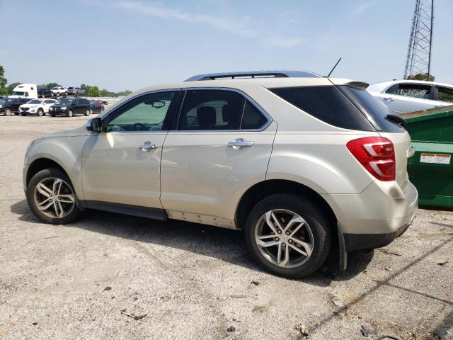 1GNALDEK4GZ101911 - 2016 CHEVROLET EQUINOX LTZ BEIGE photo 2