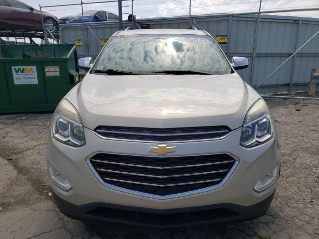 1GNALDEK4GZ101911 - 2016 CHEVROLET EQUINOX LTZ BEIGE photo 5