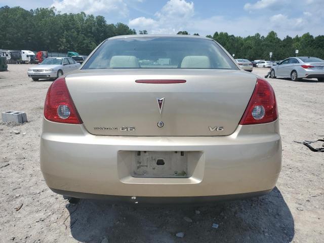 1G2ZG558264167979 - 2006 PONTIAC G6 SE1 GOLD photo 6