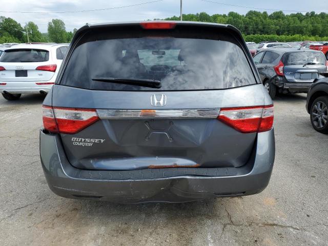 5FNRL5H66BB070921 - 2011 HONDA ODYSSEY EXL GRAY photo 6