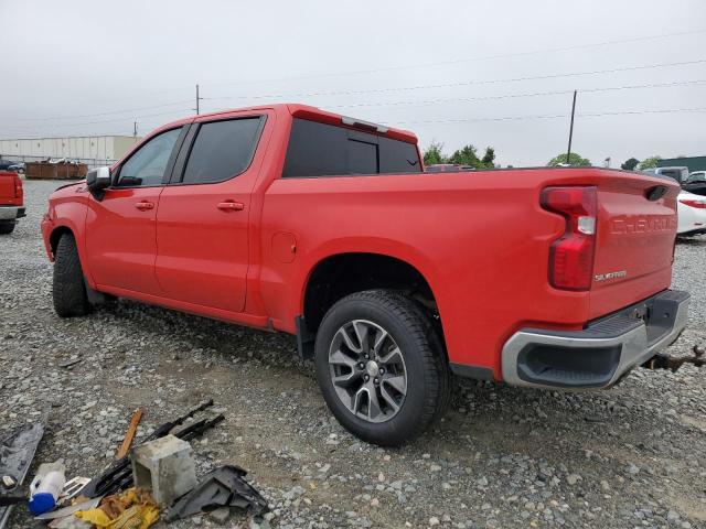 3GCUYDED0KG163596 - 2019 CHEVROLET SILVERADO K1500 LT 红色 照片 2