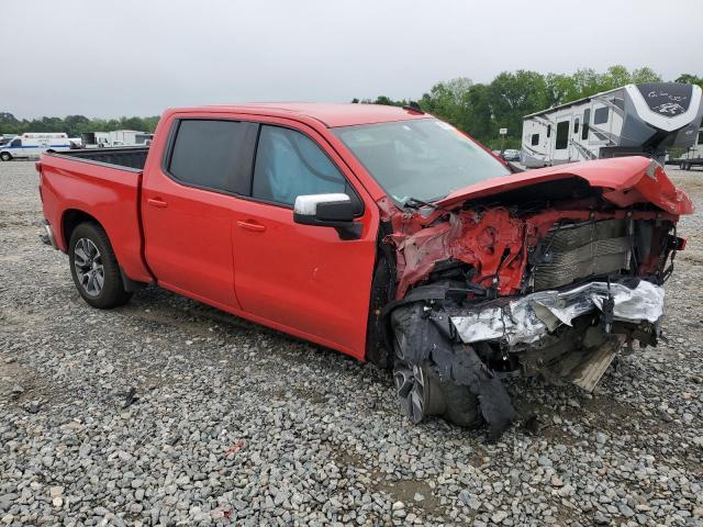 3GCUYDED0KG163596 - 2019 CHEVROLET SILVERADO K1500 LT 红色 照片 4