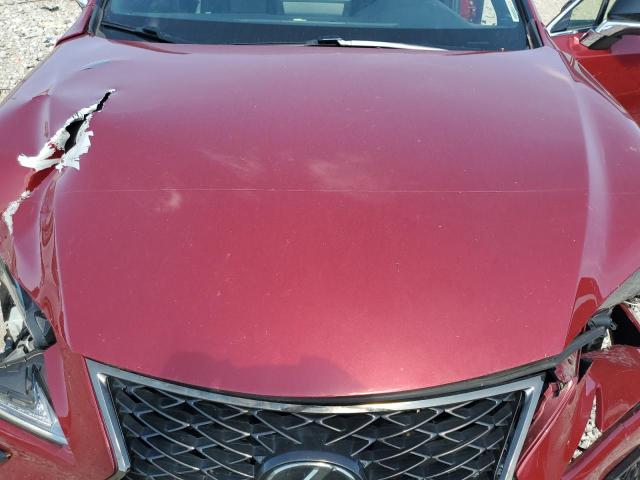 JTJBARBZ9K2181108 - 2019 LEXUS NX 300 BASE წითელი ფოტო 12