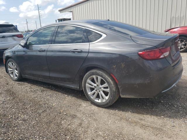 1C3CCCAB2FN539645 - 2015 CHRYSLER 200 LIMITED GRAY photo 2