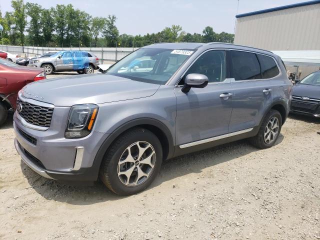 5XYP34HC7LG045415 - 2020 KIA TELLURIDE EX GRAY photo 1