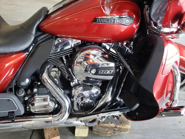 1HD1FCM19EB662290 - 2014 HARLEY-DAVIDSON FLHTCU ULTRA CLASSIC ELECTRA GLIDE RED photo 7