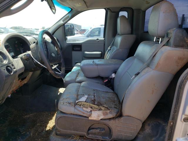 1FTRF12W85NA44769 - 2005 FORD F150 SILVER photo 7