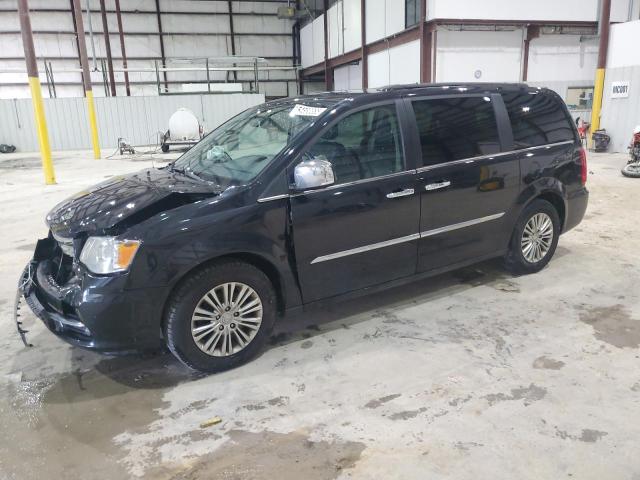 2C4RC1CG1GR111430 - 2016 CHRYSLER TOWN & COU TOURING L BLACK photo 1