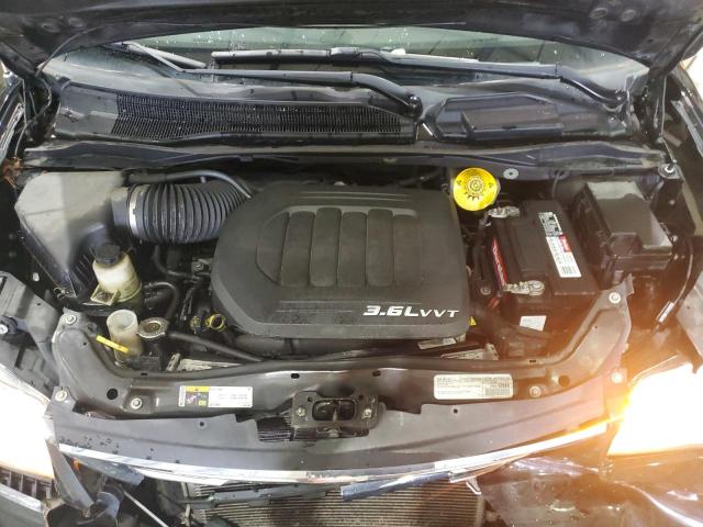 2C4RC1CG1GR111430 - 2016 CHRYSLER TOWN & COU TOURING L BLACK photo 12