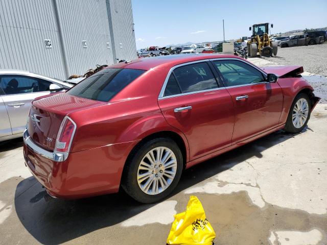 2C3CCAHG7CH313983 - 2012 CHRYSLER 300 LIMITED RED photo 3