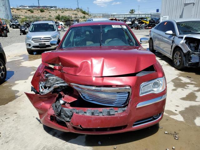 2C3CCAHG7CH313983 - 2012 CHRYSLER 300 LIMITED RED photo 5