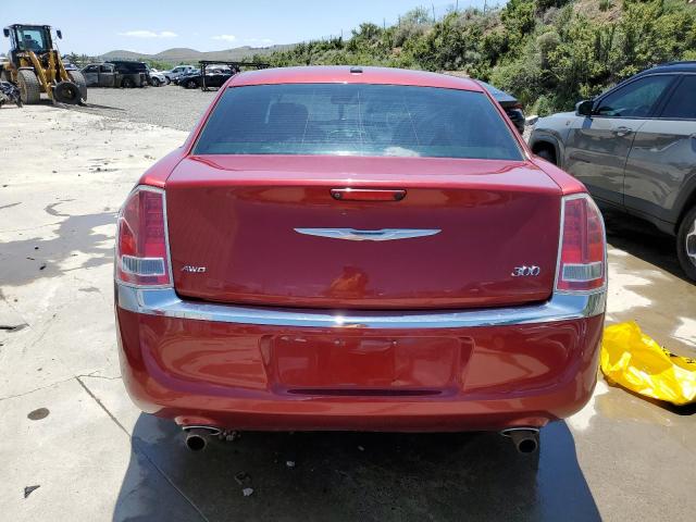 2C3CCAHG7CH313983 - 2012 CHRYSLER 300 LIMITED RED photo 6