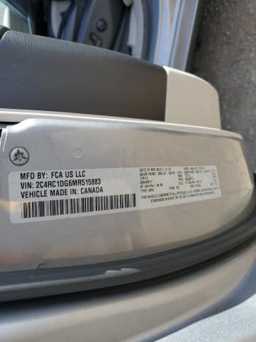 2C4RC1DG6MR515883 - 2021 CHRYSLER VOYAGER LXI SILVER photo 13